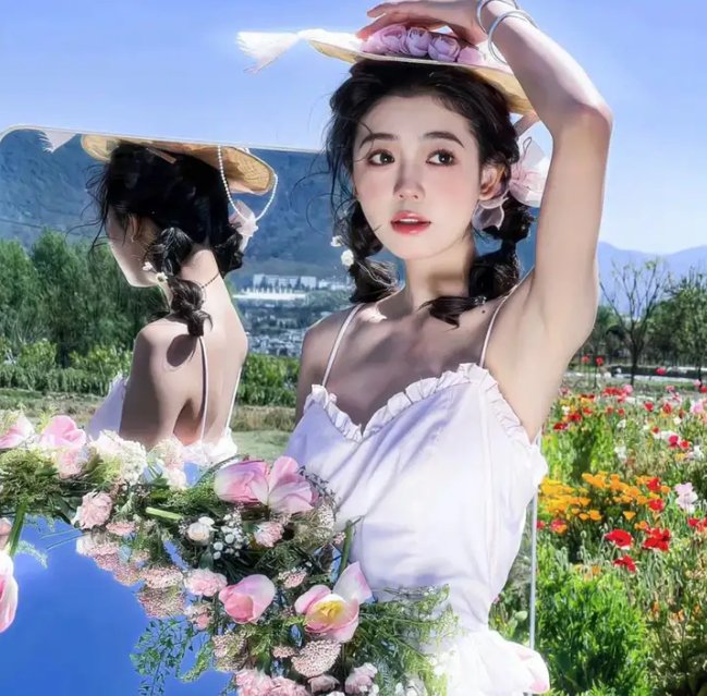 拴线的气球